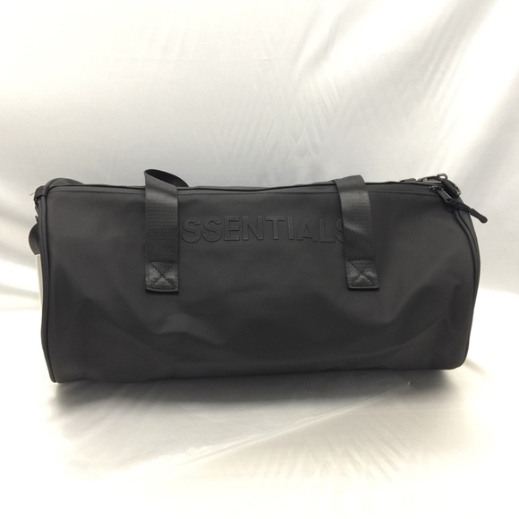 Men’s Essentials Duffel Bag Black Fear of God Travel Bag🕶️ - Picture 1 of 8